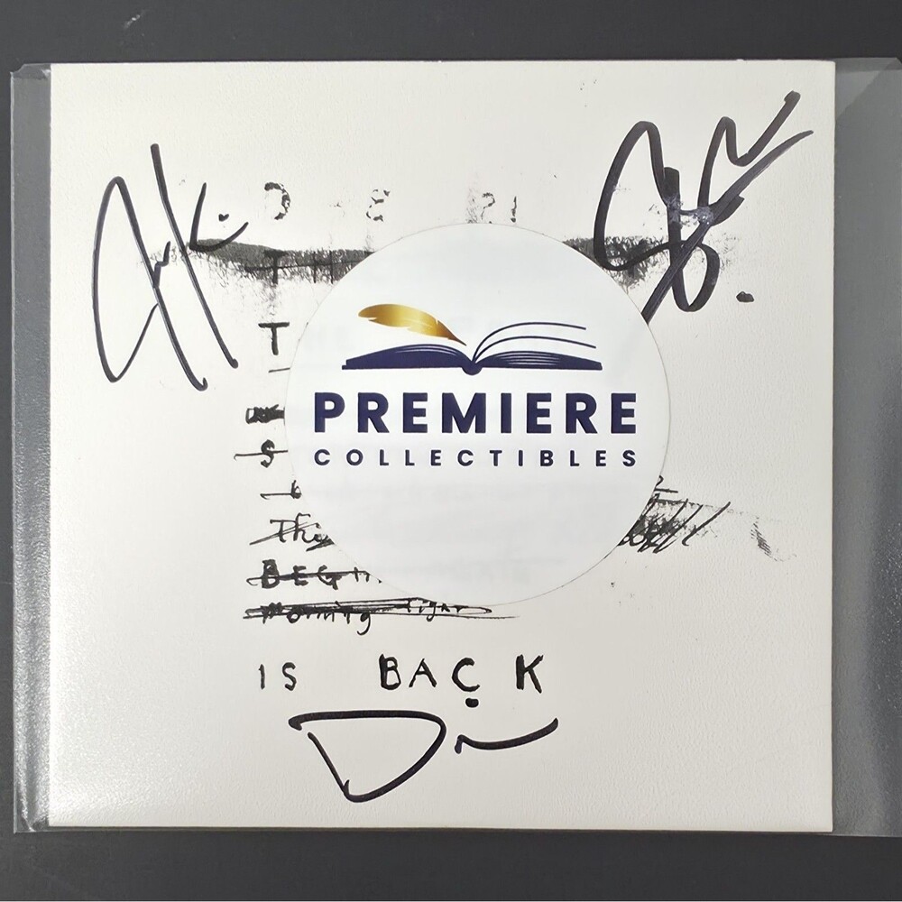 AUTOGRAPHED THE FRAY CD The Fray Is Back Signed Tour Black Edition DAMAGED CASE